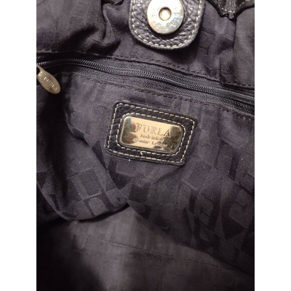 Furla black leather hobo bag - Picture 7 of 12